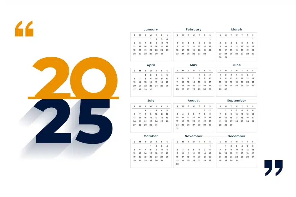 2025 Calendar